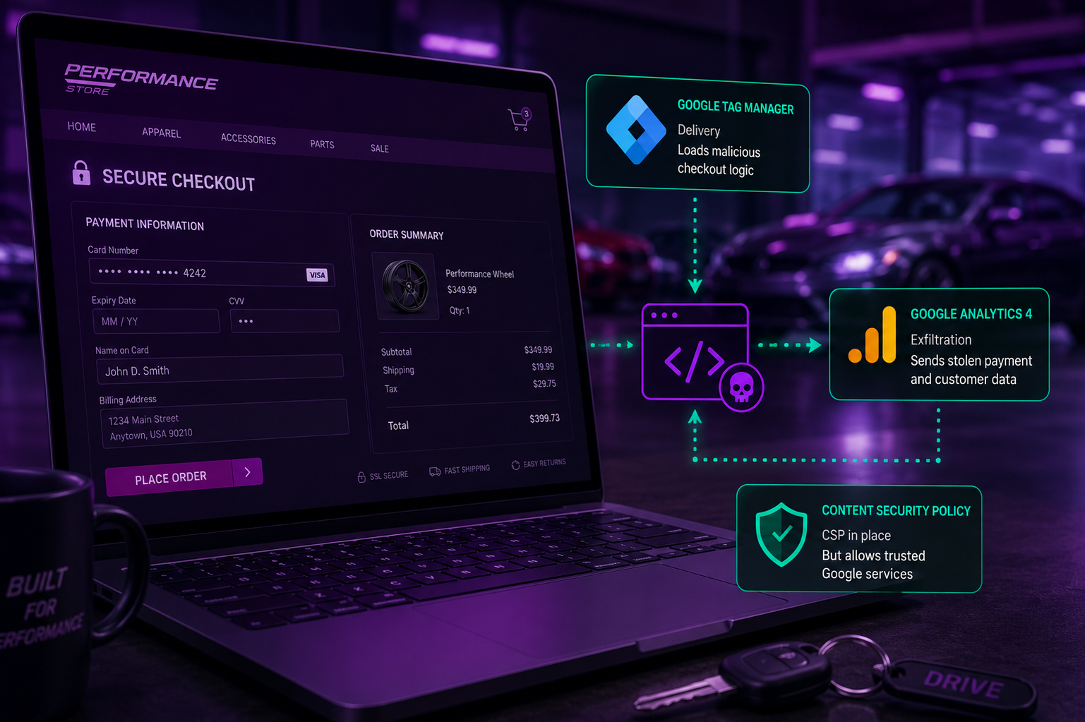 Source Defense Major US Auto Brand Sites Hit by Magecart - Source Defense