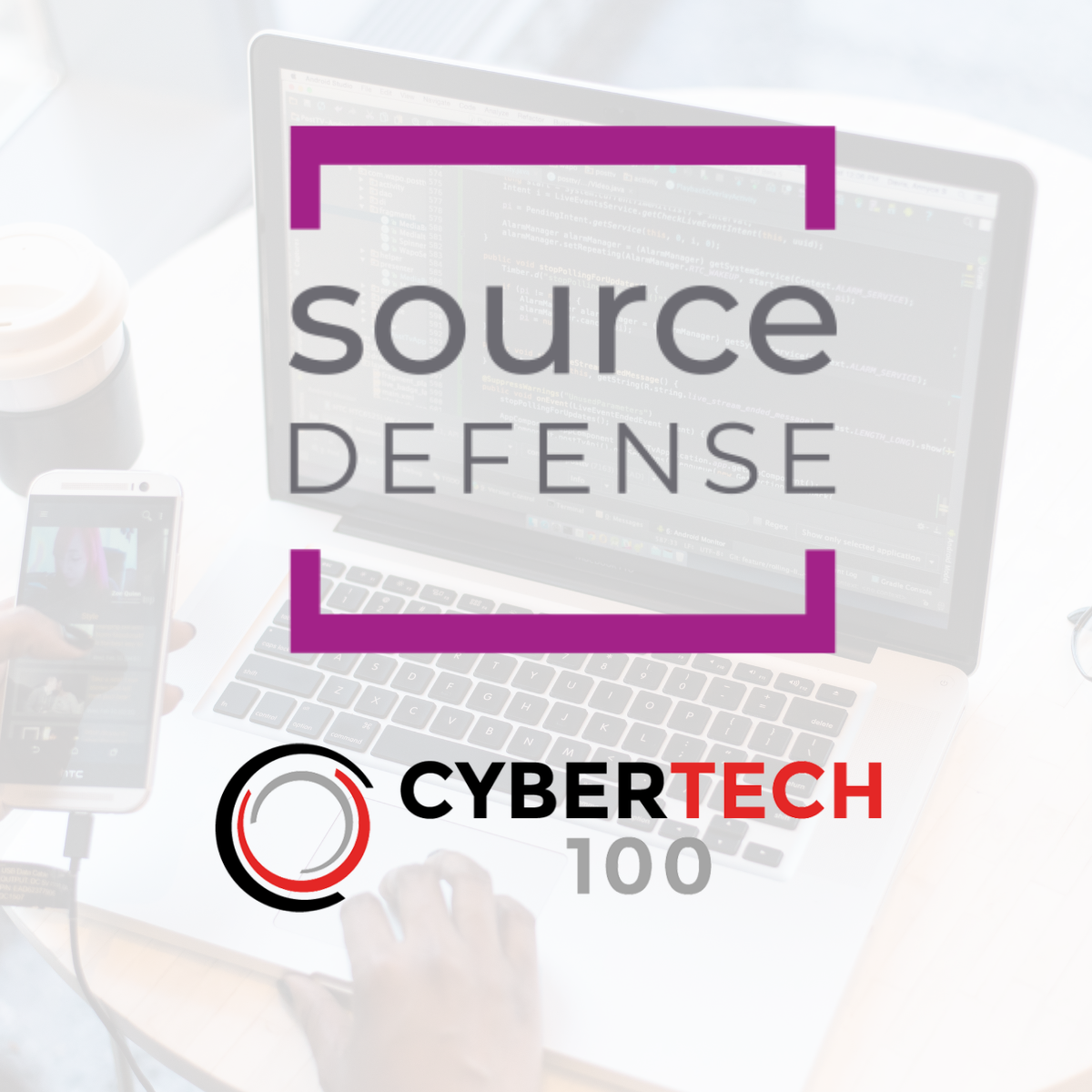 Source Defense was awarded a place on the CyberTech 100.