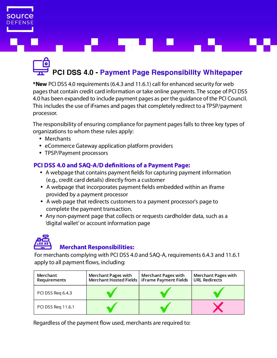 Get Your Free PCI DSS 4.0 Compliance Guide for Payment Page Security
