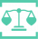 Green icon showing scales